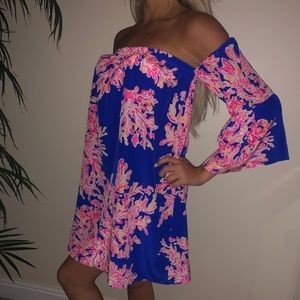 Lilly Pulitzer Off-the-shoulder dress